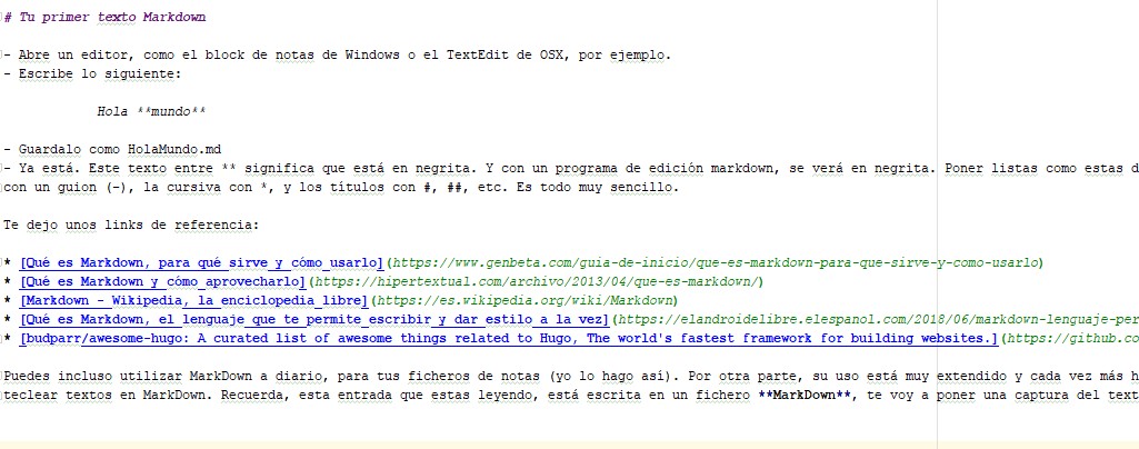 texto markdown